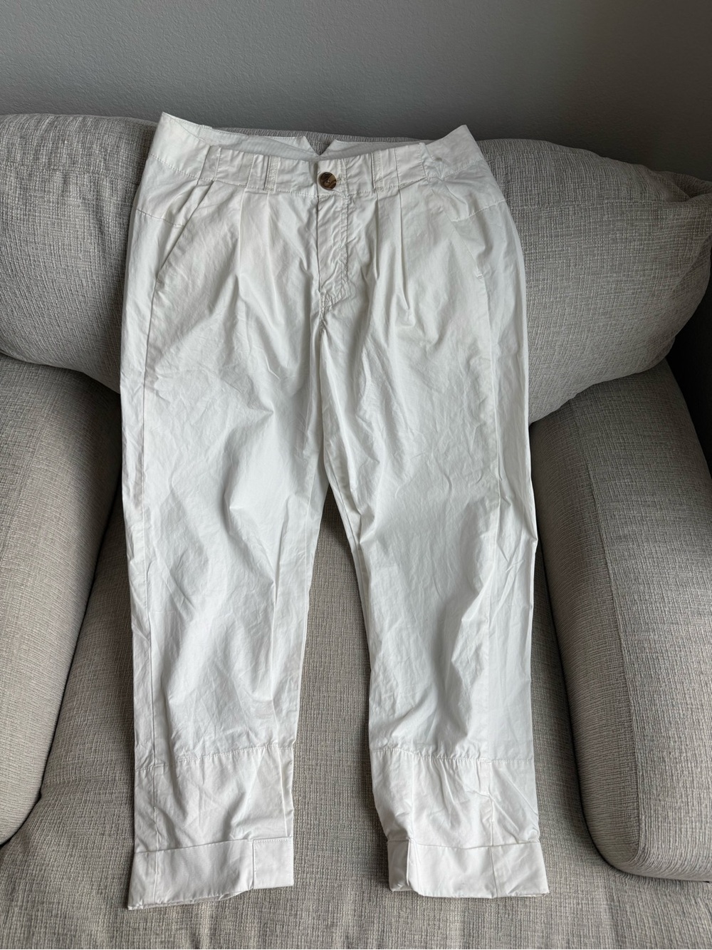 Free People White Chino Pants